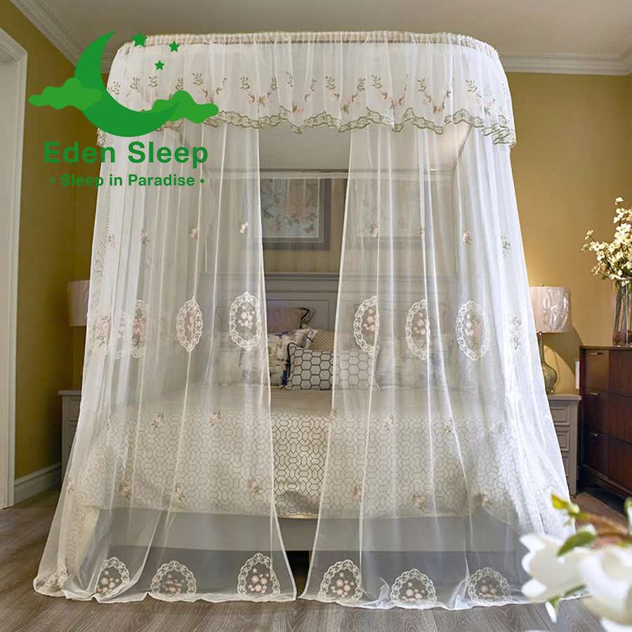 Màn/ Mùng khung inox không khoan tường - Màn mung chống muỗi