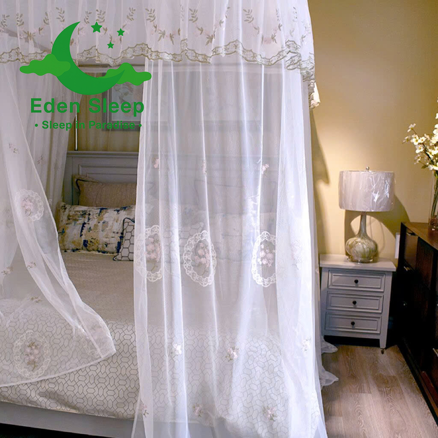 Màn/ Mùng khung inox không khoan tường - Màn mung chống muỗi