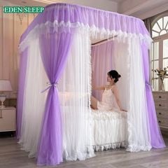 TOP 2025 Màn mùng khung không khoan tường kiếu dáng công chúa chống muỗi hiện đại mẫu mới đẹp