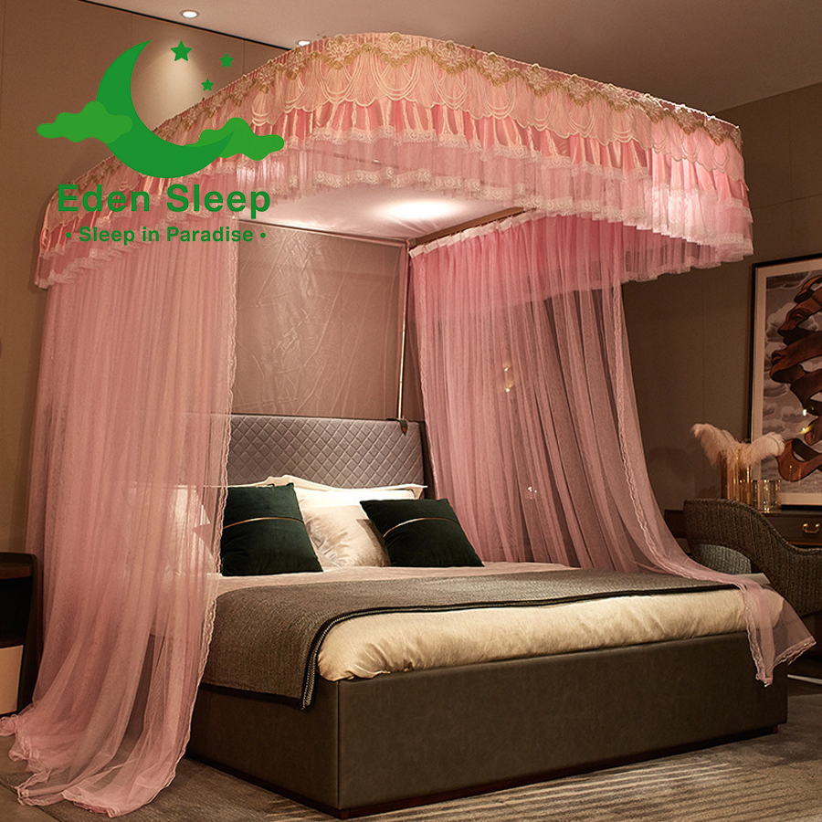 Màn khung chống muỗi – Không khoan tường - Mùng ngủ cao cấp