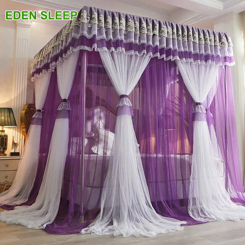 Mùng khung không khoan tường - Kiểu Dáng công chúa chống muỗi khách sạn cao cấp EASY DREAM