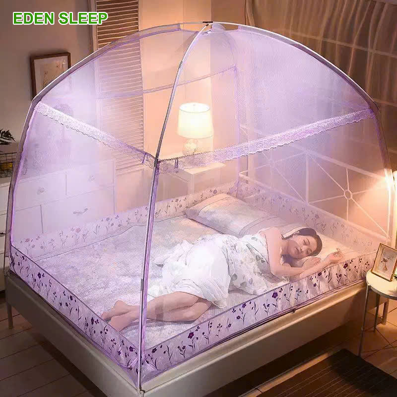 Màn chụp gọng nối mẫu mới đẹp nhất 2025 - Màn chụp cao cấp thông minh chống muỗi công chúa