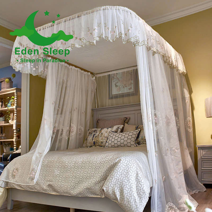 Màn/ Mùng khung inox không khoan tường - Màn mung chống muỗi