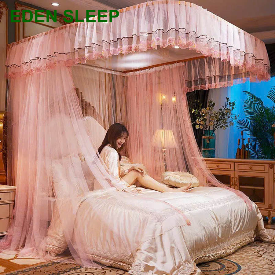 Màn khung không khoan tường A -Màn  ngủ hiện đại