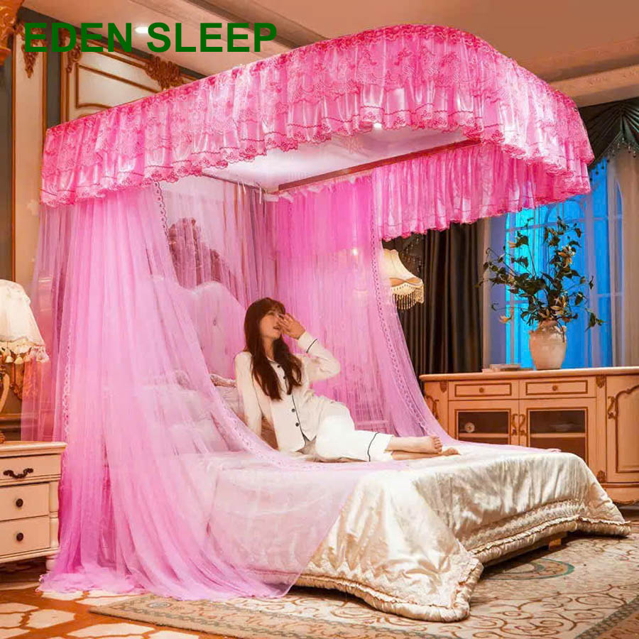 Màn khung không khoan tường A -Màn  ngủ hiện đại