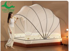 Màn xếp thông minh   1m2 , 1m4, 1m5 , 1m6, 1m8x2m , 2m2 gấp xếp gọn siêu tiện lợi màn tự bung -mùng ngủ chống muỗi người lớn