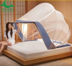 Mùng xếp thông minh   1m2 , 1m4, 1m5 , 1m6, 1m8x2m , 2m2 gấp xếp gọn siêu tiện lợi màn tự bung -mùng ngủ chống muỗi