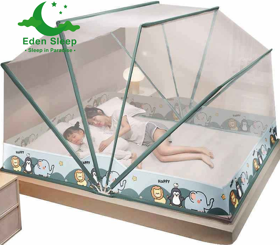 Màn khung xếp -Mùng Xếp Thông Minh chống muỗi