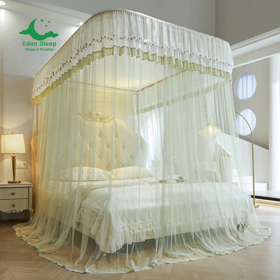 【 BẢN NÂNG  CẤP MỚI 2025  HÀNG LOẠI 1 】  Màn khung không khoan tường chống muỗi màn ngủ hiện đại