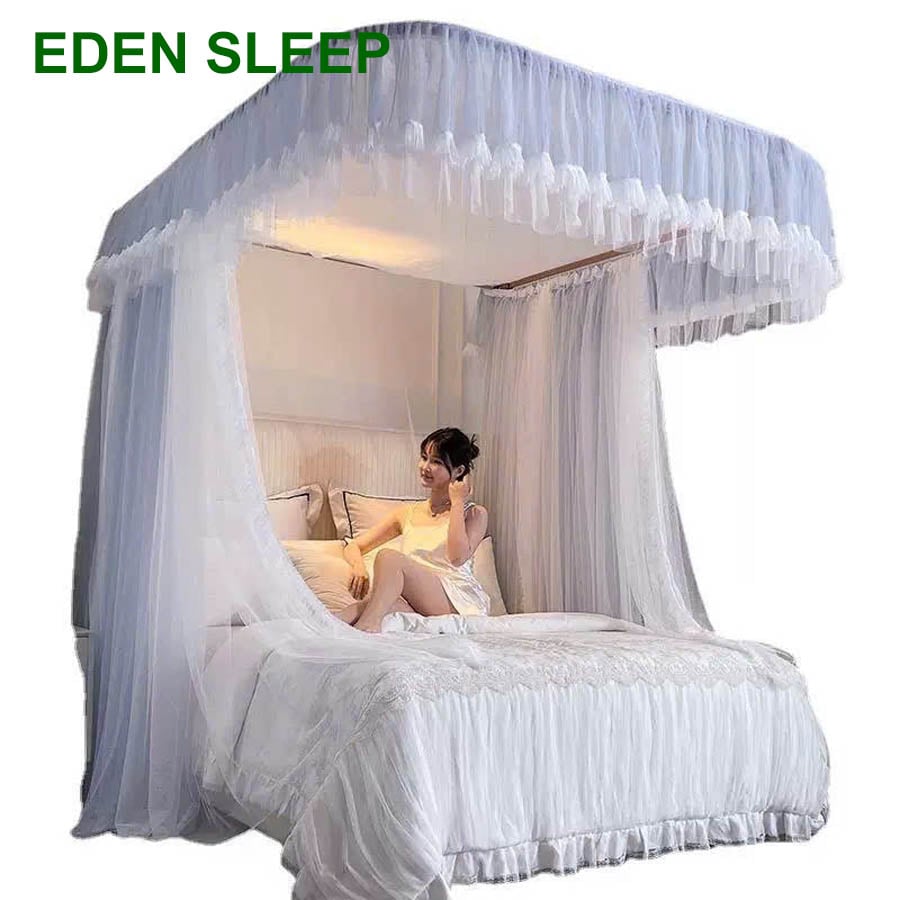 Mùng Ngủ  cao cấp không khoan tường , Màn khung Dễ Lắp Taị Nhà TP HCM