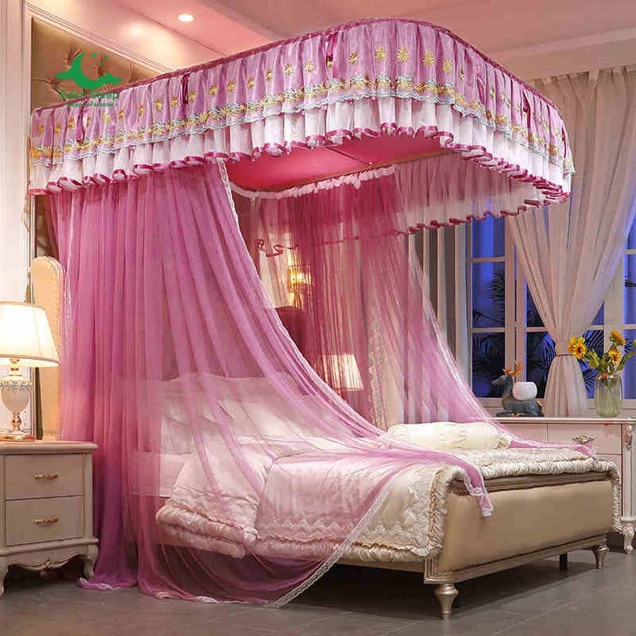 Màn khung không khoan tường  Màn khung Xếp Dễ Lắp Ráp  Tại Nhà Màn Ngủ