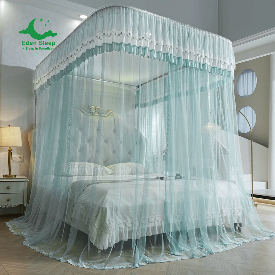 【 BẢN NÂNG  CẤP MỚI 2025  HÀNG LOẠI 1 】  Màn khung không khoan tường chống muỗi màn ngủ hiện đại