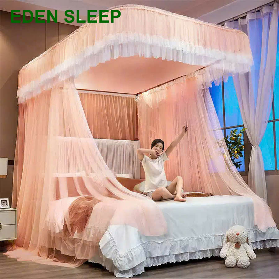 Mùng Ngủ  cao cấp không khoan tường , Màn khung Dễ Lắp Taị Nhà TP HCM