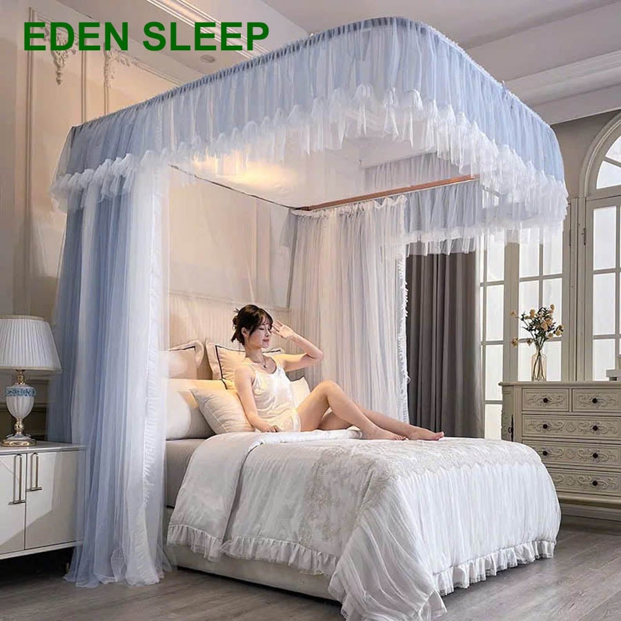 Màn khung không khoan tường  Màn khung Xếp Dễ Lắp Ráp Tại Nhà Hà Nội Màn Ngủ