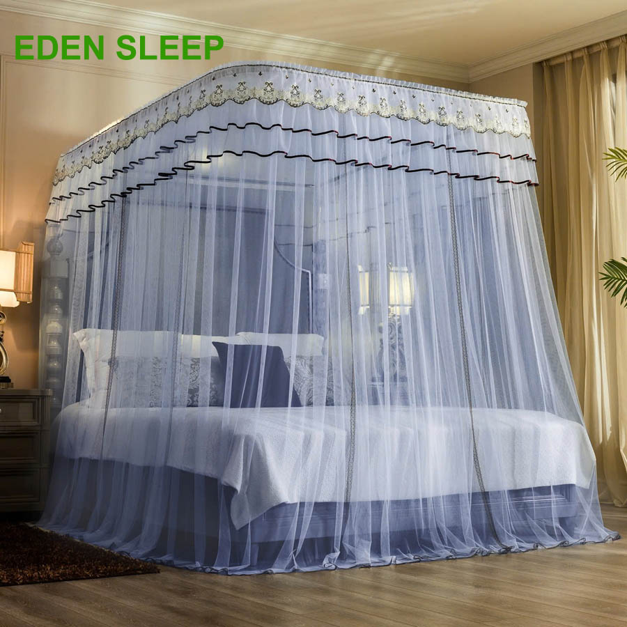 【 BẢN NÂNG  CẤP MỚI 2025  HÀNG LOẠI 1 】 CHÍNH HÃNG  - Màn khung không khoan tường - Mùng ngủ hiện đại mẫu mới