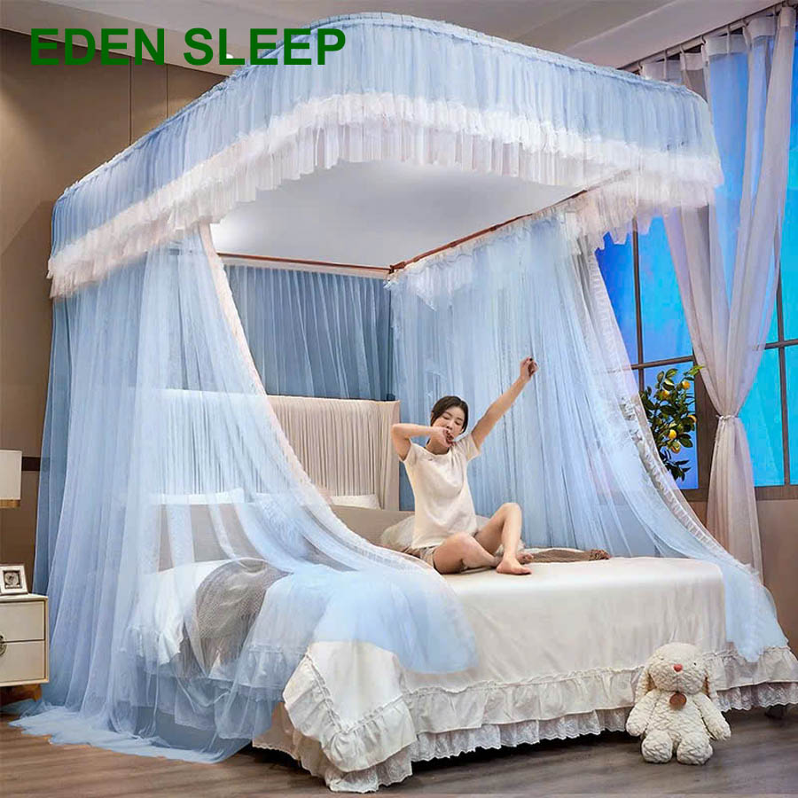 Mùng Ngủ  cao cấp không khoan tường , Màn khung Dễ Lắp Taị Nhà TP HCM