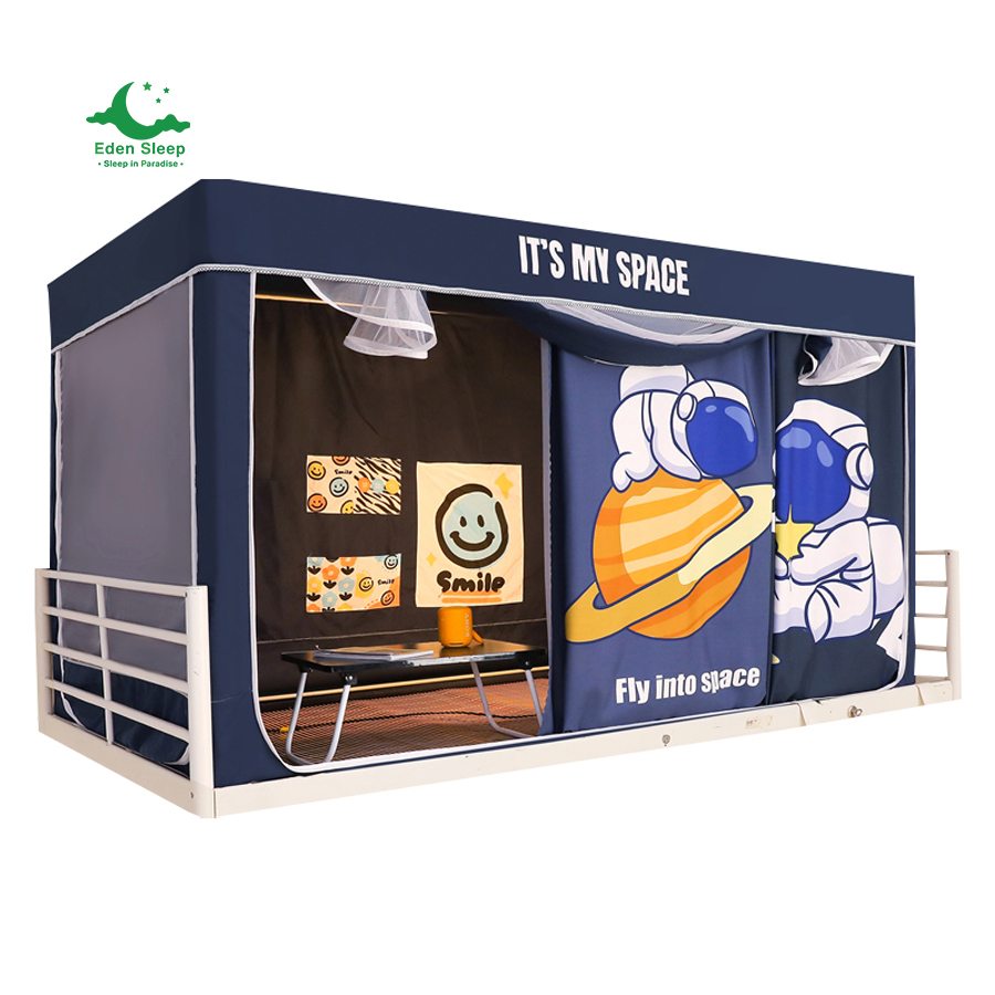 RÈM GIƯỜNG TẦNG KÝ TÚC XÁ  EDEN SLEEP Màn mùng khung chống muỗi rèm giường ký túc xá sinh viên giường tầng Hà Nội