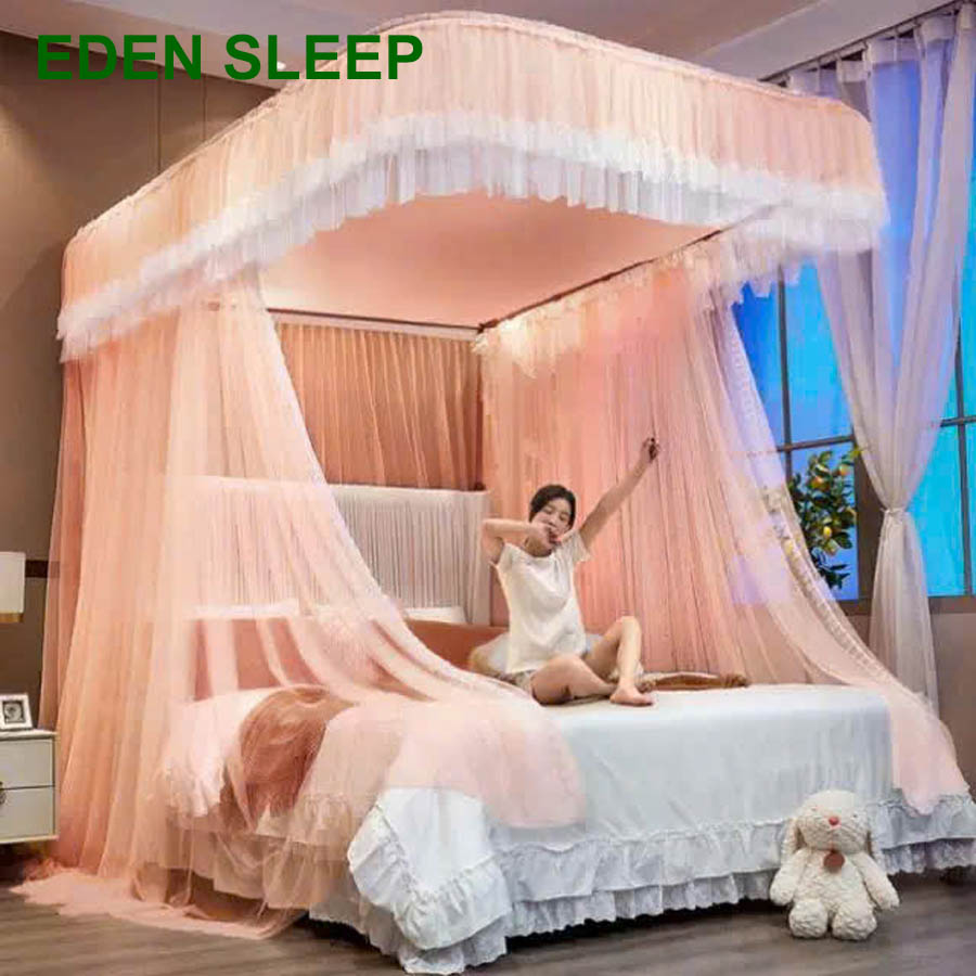 Mùng Ngủ  cao cấp không khoan tường , Màn khung Dễ Lắp Taị Nhà TP HCM