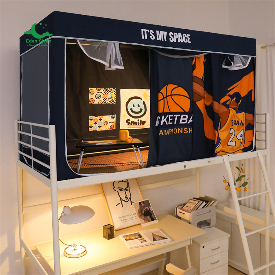 RÈM GIƯỜNG TẦNG KÝ TÚC XÁ  EDEN SLEEP Màn mùng khung chống muỗi rèm giường ký túc xá sinh viên giường tầng Hà Nội
