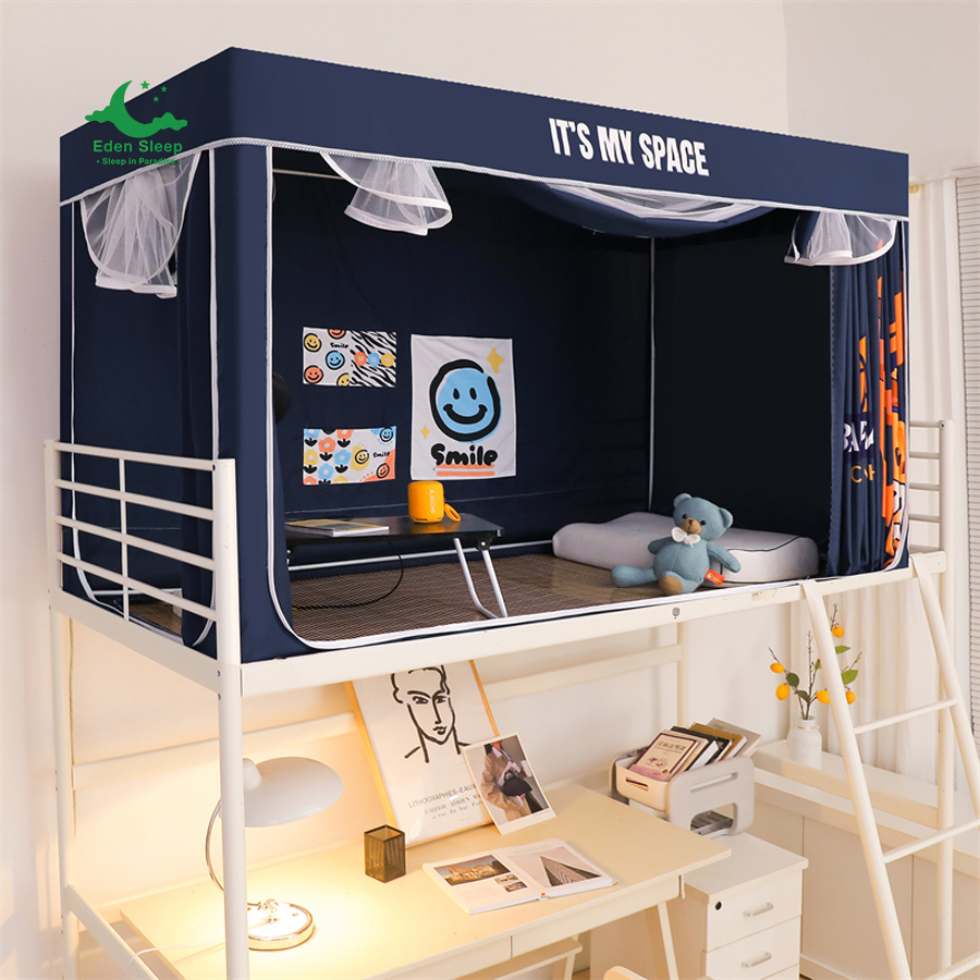 RÈM GIƯỜNG TẦNG KÝ TÚC XÁ  EDEN SLEEP Màn mùng khung chống muỗi rèm giường ký túc xá sinh viên giường tầng Hà Nội