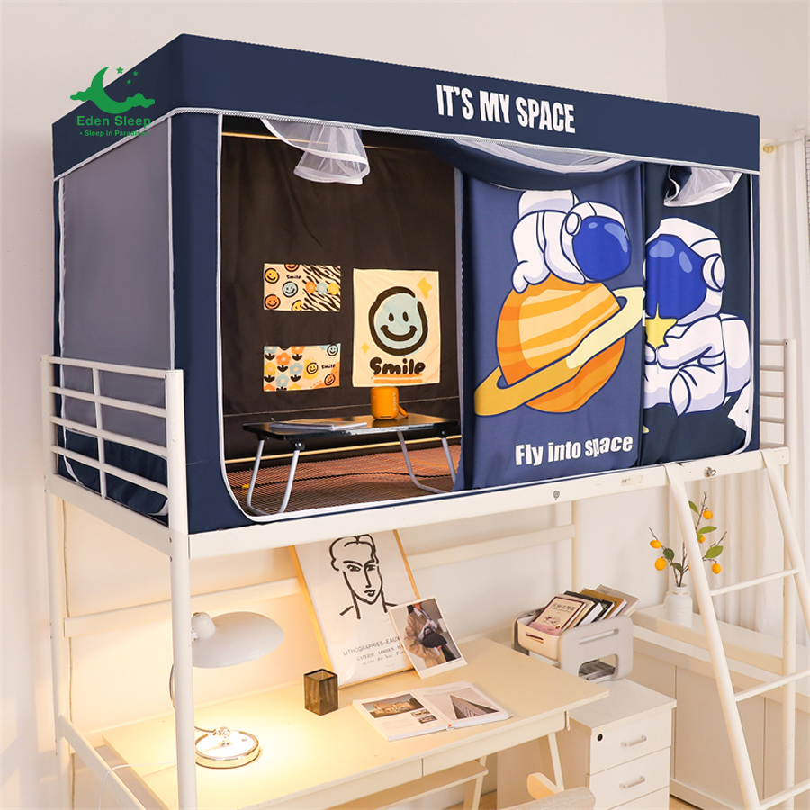 RÈM GIƯỜNG TẦNG KÝ TÚC XÁ  EDEN SLEEP Màn mùng khung chống muỗi rèm giường ký túc xá sinh viên giường tầng Hà Nội