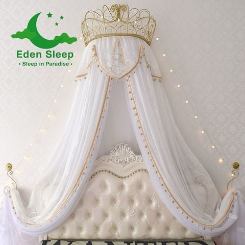 Công chúa kiểu mới trần lưới chống muỗi hình tròn  màn tròn công chúa