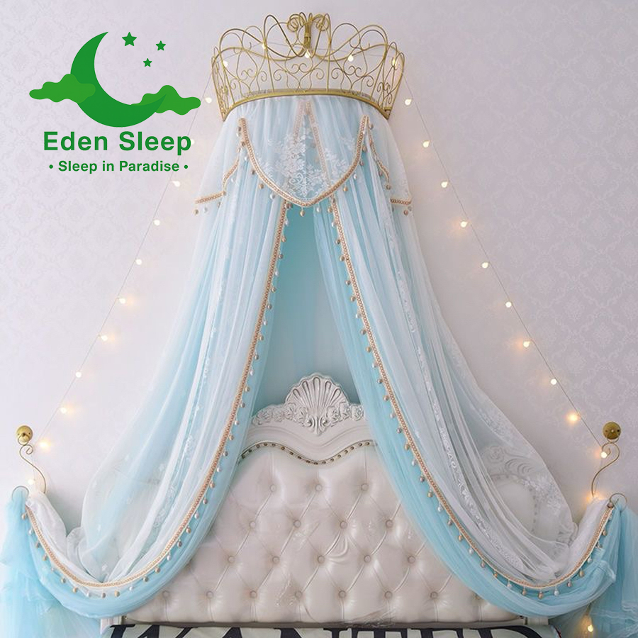 Công chúa kiểu mới trần lưới chống muỗi hình tròn  màn tròn công chúa