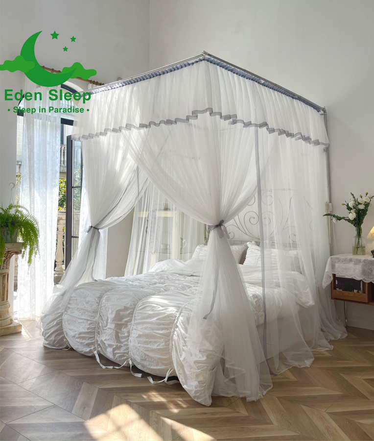 Màn khung không khoan tường thu gọn cao cấp  - Mùng ngủ chống muỗi