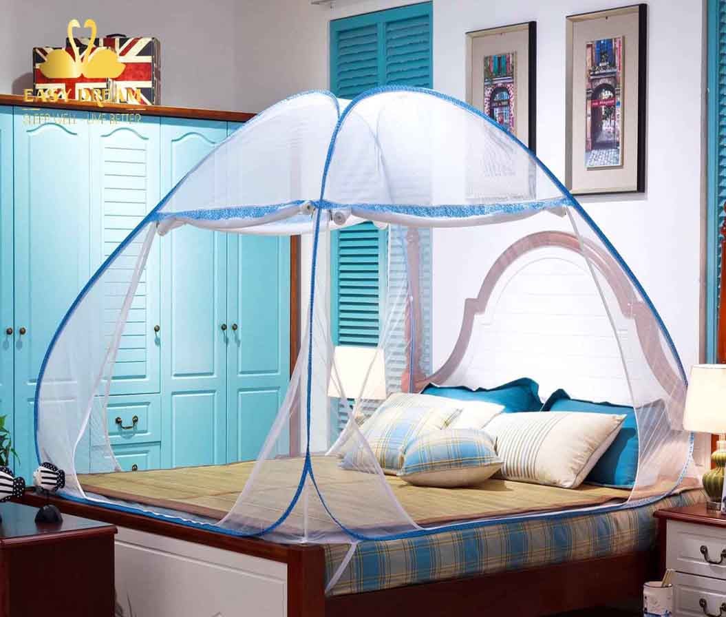 Mùng ( màn) chụp chống muỗi người lớn tự bung, gấp gọn cao