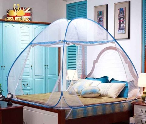 Mùng ( màn) chụp chống muỗi người lớn tự bung, gấp gọn cao