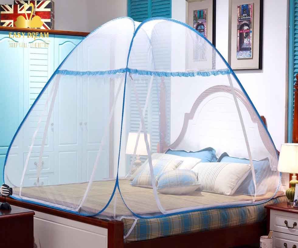 Mùng ( màn) chụp chống muỗi người lớn tự bung, gấp gọn cao