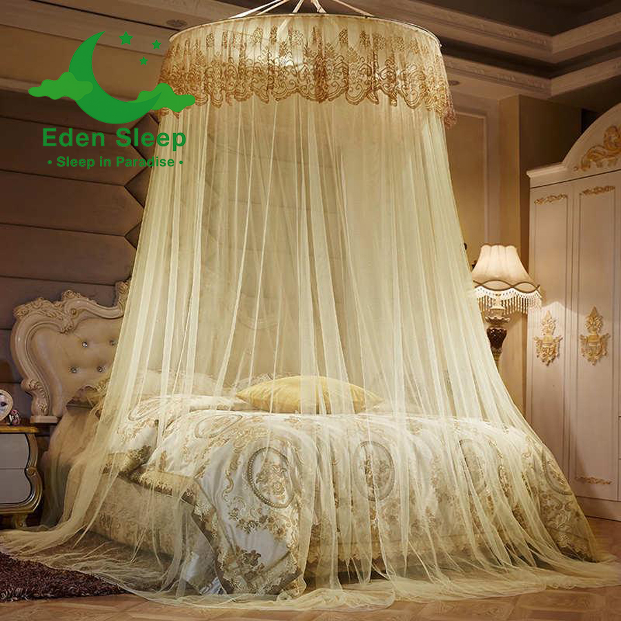 Công chúa kiểu mới trần lưới chống muỗi hình tròn  màn tròn công chúa mẫu