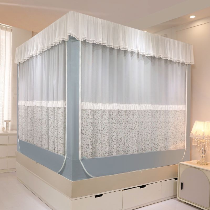 EDEN SLEEP Mùng khung chống muỗi khép kín, màn khung chống rơi, chống bụi,phong cách công chúa rèm giường