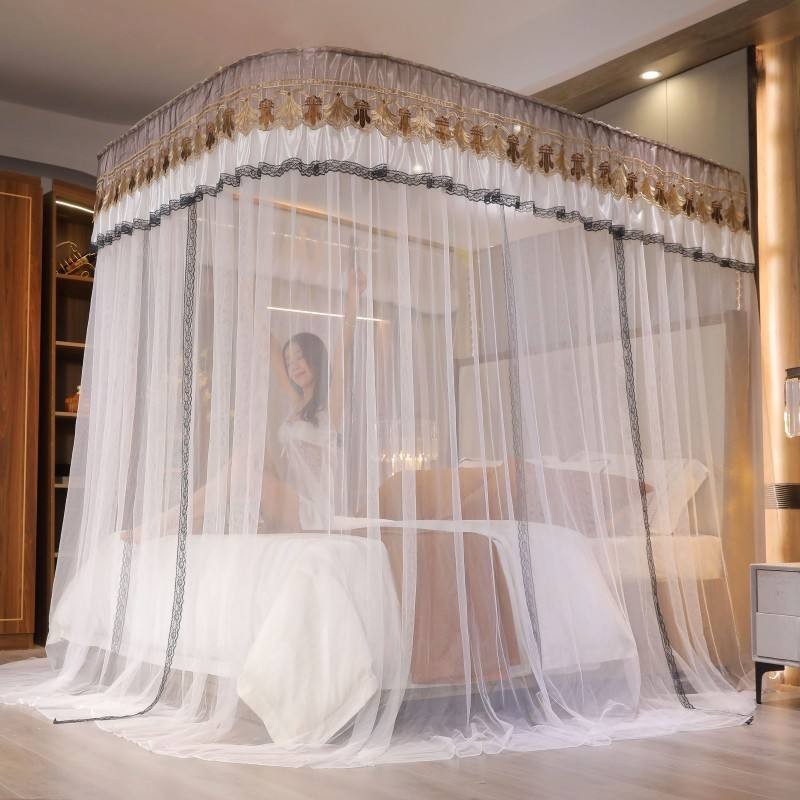 EDEN SLEEP  HẠNG 3  màn chống muỗi ray dẫn hướng 1,8 m giường 1,5 m giường 1,2 m