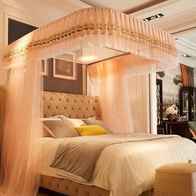 【BẢN NÂNG CẤP  2025 】 Màn khung không khoan tường - Mùng ngủ hiện đại mùng ngủ chống muỗi  đẹp hiện đại