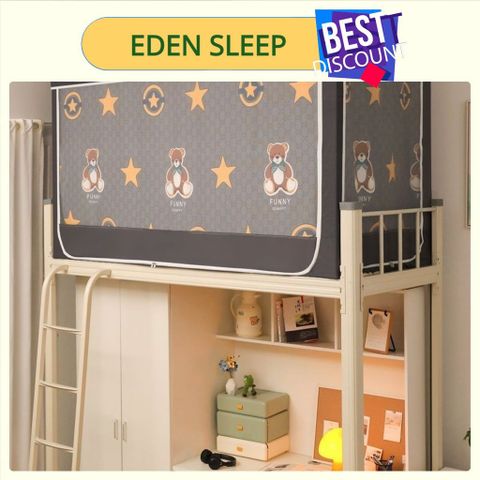 EDEN SLEEP Mùng khung màn chống muỗi, 90x190cm,120x190cm, giường tầng ký túc xá sinh viên, Rèm chắn sáng