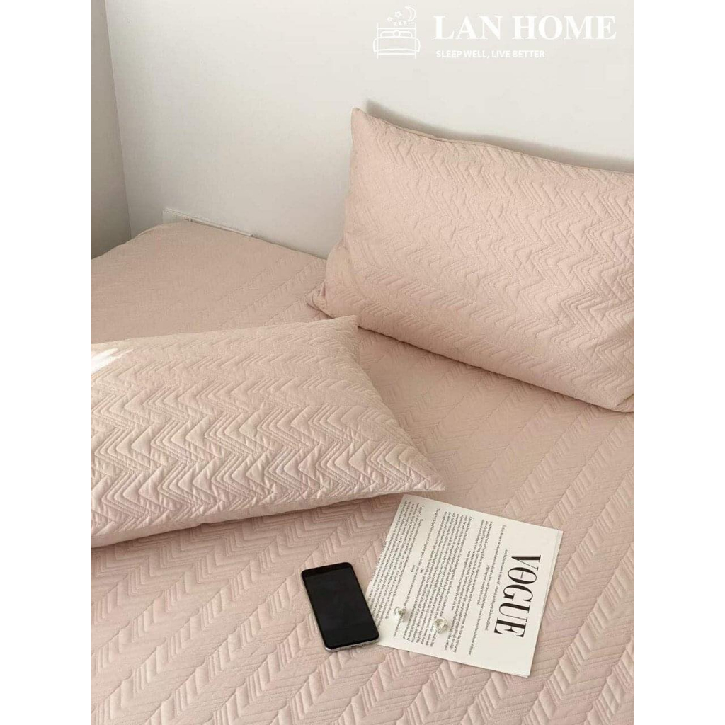 Ga gối Drap Hàn Quốc giúp  phòng ngủ  trở nên đẹp mắt  sang trọng ngủ ngon hơn