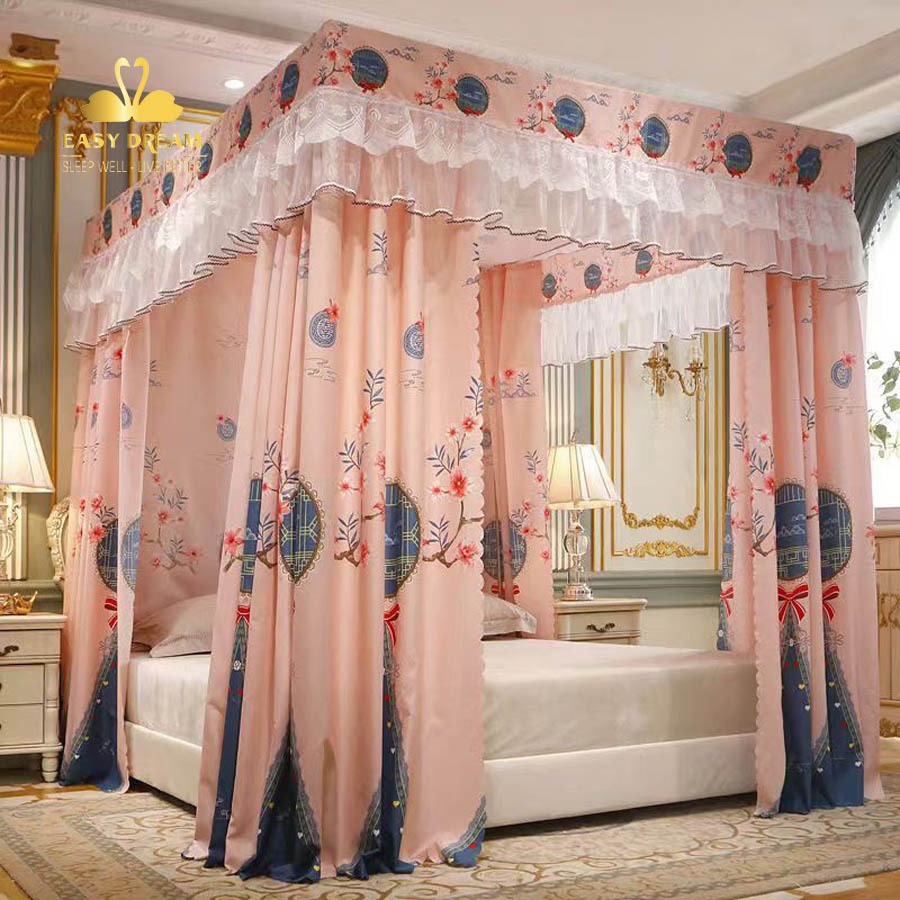 Màn khung không khoan tường cao cấp EASY DREAM -Mùng ngủ cao cấp chống muỗi