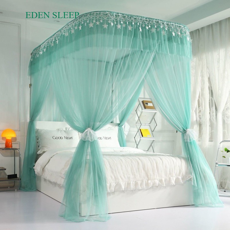 Màn / Mùng nâng hạ chiều cao  khung, thu gọn; 2 cột không khoan tường