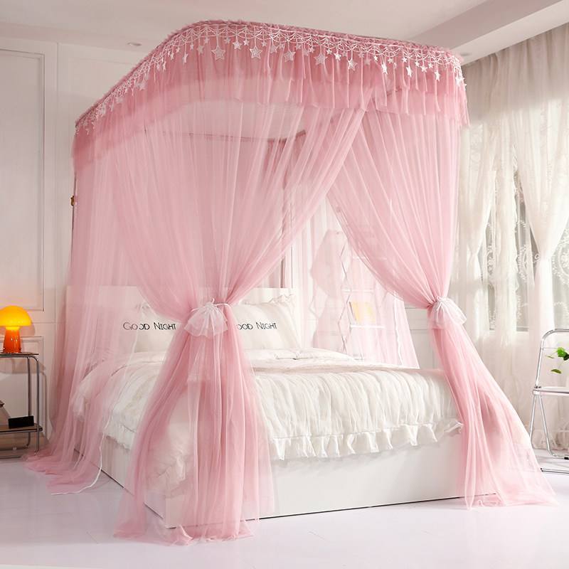 Màn khung khung không khoan tường màn  ngủ cao cấp chống muỗi