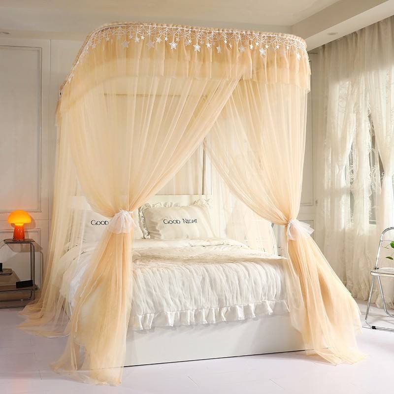 Màn khung khung không khoan tường màn  ngủ cao cấp chống muỗi