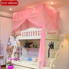 Màn khung dành cho giường tầng Trẻ Em  không khoan tường Cao Cấp