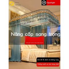 Màn khung không khoan tường , chống muỗi , màn ngủ hiện đại