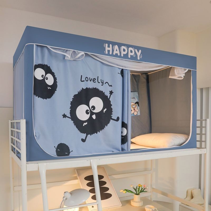 EDEN SLEEP Mùng khung ký túc xá sinh viên giường tầng 80x190 / 90x190cm,Màn rèm chống muỗi hình ảnh hoạt hình