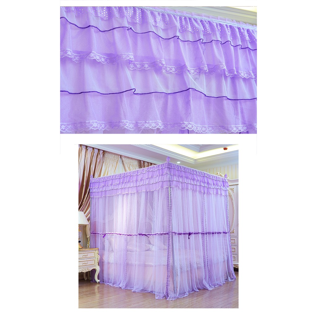 Màn khung không khoan tường EASY DREAM chống muỗi - trang trí phòng ngủ phòng cưới