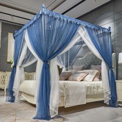 Màn/ mùng cung đình 4 cột 2 lớp; màn khung không khoan tường  chống muỗi toàn diện