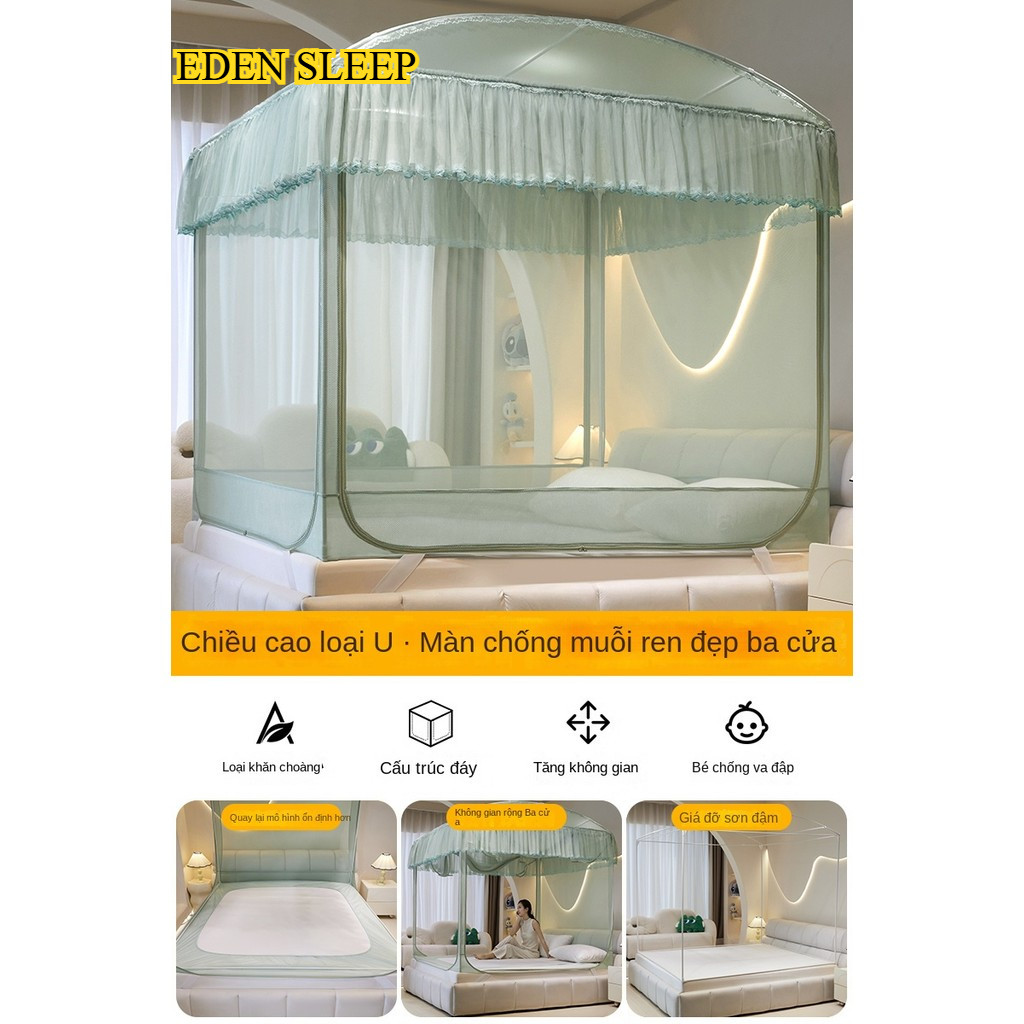 Màn Chống Rơi Mới 2025 Phòng Ngủ Gia Đình Phòng Ngủ Miễn Phí Lắp Đặt Trẻ Sơ Sinh Chống Rơi Đáy Giường