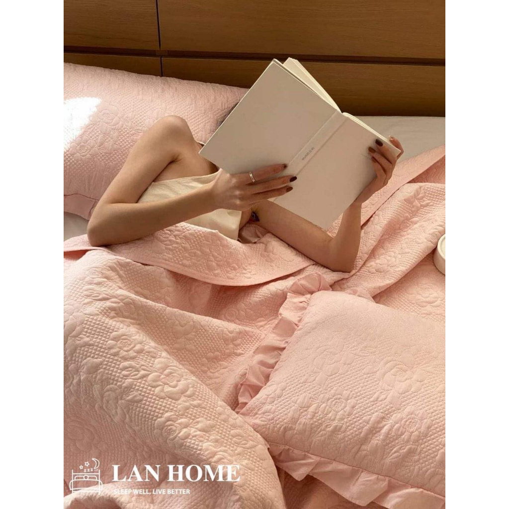 Ga gối Drap Hàn Quốc giúp  phòng ngủ  trở nên đẹp mắt  sang trọng ngủ ngon hơn