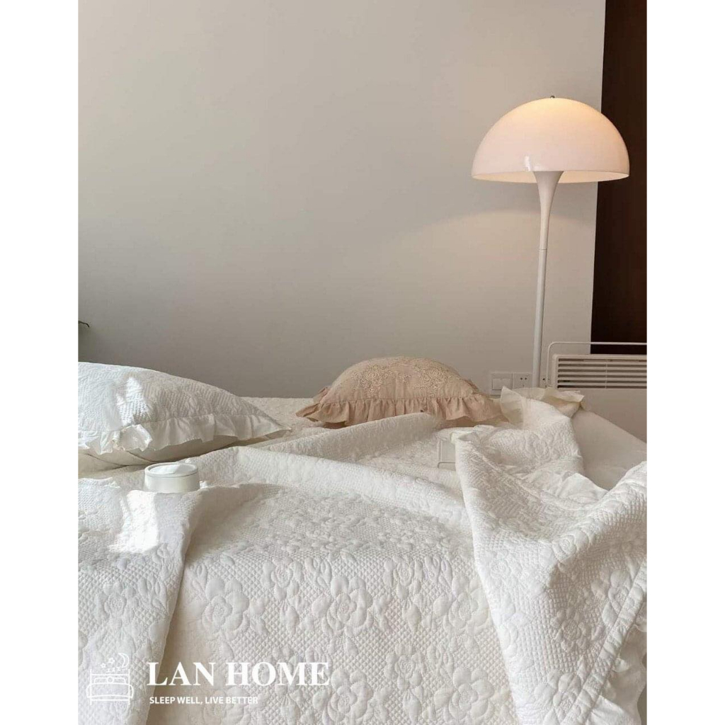 Ga gối Drap Hàn Quốc giúp  phòng ngủ  trở nên đẹp mắt  sang trọng ngủ ngon hơn