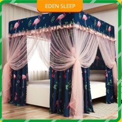 EDEN SLEEP Trọn bộ màn mùng khung chống muỗi, rèm cản sáng cho giường,chống gió, thoáng khí, chống bụi